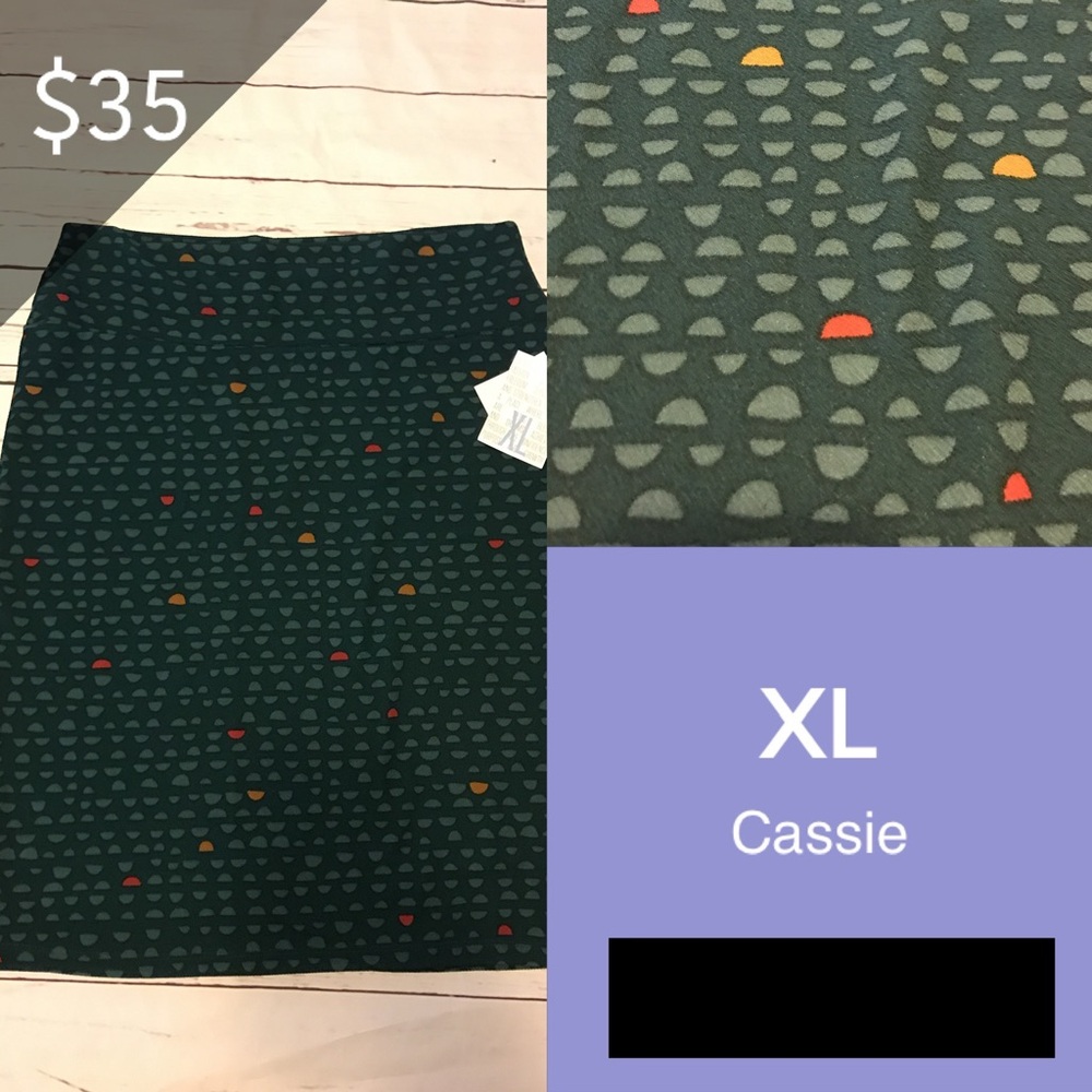 LuLaRoe Cassie skirt